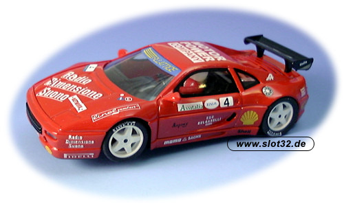 PROSLOT Ferrari F 355 Radio Dimensone red